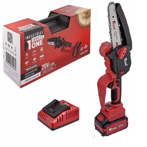 Пила цеп..аккум.бесщет. RCS20/3.0-PRO-B (20V,1акк,3,0Ah.,з/у,цепь 37зв,шина 6"/15.2) №1 INDUSTRIAL