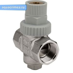 Редуктор давления регулируемый поршневой AQUALINK 1/2" (без соед. под манометр)