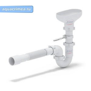 Сифон АНИ DR0115 1-1/2'х40 мм с разрывом потока струи