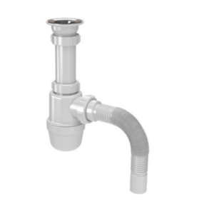 Сифон для умывальника 1 1/4"х40 с г/т 40х40/50 Акватер S1015-АК