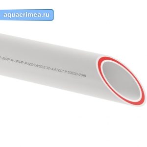 Труба «SLT Aqua» 25х3,5 мм PN16 армированная стекловолокном