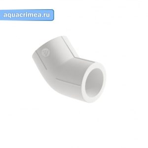 Колено «SLT AQUA» 32х45° полипропиленовый (15/150)