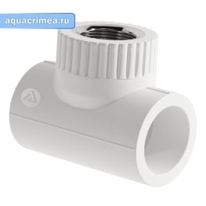 Тройник «SLT AQUA» ВР 32х1" комбинированный (10/40)