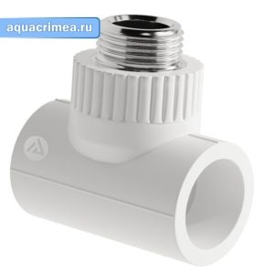 Тройник «SLT AQUA» НР 32х1" мм (10/40) комбинированный