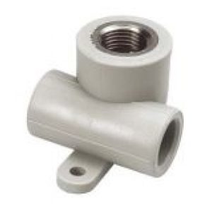 Тройник настенный с РВ 25х1/2" Wavin Ecoplastic