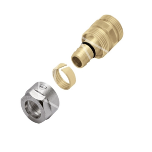 Соединитель Push РН 14х2 х 1/2" латунный для труб PE-Xc/AL/PE-HD Platinum