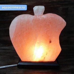 Соляная лампа "Яблоко" USB гим.соль Соль земли