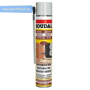 Пена монтажная «Soudal» 300 мл ручная