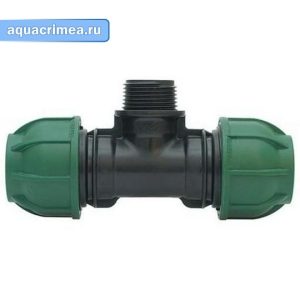 Тройник 63*Н2*63 Irritec PN10