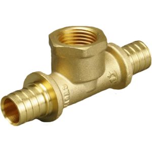 Тройник аксиальный переходной ВР 16(2,2) х 1/2" х 16(2,2)