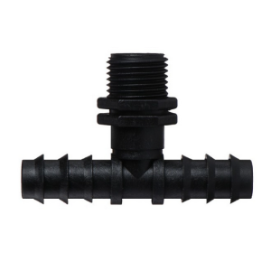 Тройник ерш-резьба-ерш 16 х 3/4 х 16 SERDRIP