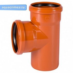 Тройник канализационный  наружный KGEA 200/200/87* Ostendorf