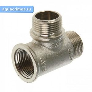 Тройник никель VALTEC ВНН 3/4" (VTr.133.N.0005)