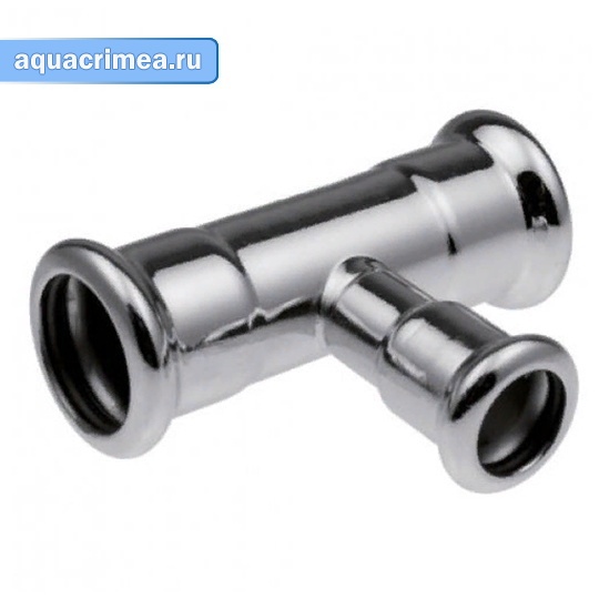 Тройник редукционный Press KAN-Therm Steel C1415 (35x28х35 мм)