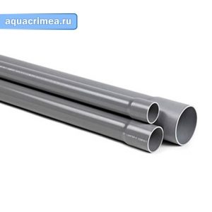 Труба ПВХ d20х1.6 PN10 L-3 c раструбом под клеевое соединение