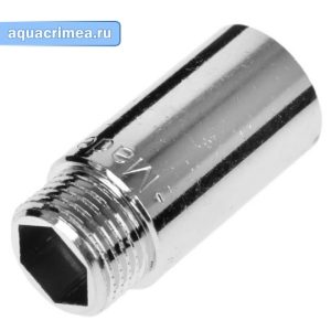 Удлинитель хром General Fittings  ВН 3/4 х 50 мм