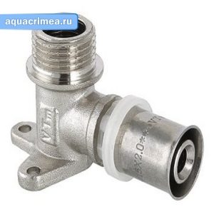 Угольник настенный под пресс 16х1/2" НР (VTm.255.N.001604)