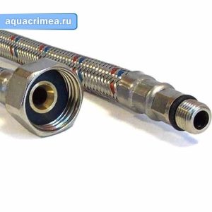 Подводка гибкая «VALFEX» 1/2" для смесителей 30 см (100) 2 шт