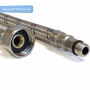 Подводка гибкая «VALFEX» 1/2" для смесителей 80 см (25) 2 шт