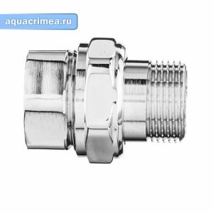 Американка прямая «VALOGIN» ВН 1/2" хром (VG-205401)