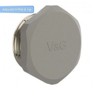 Заглушка V&G «VALOGIN» НР 2" никель