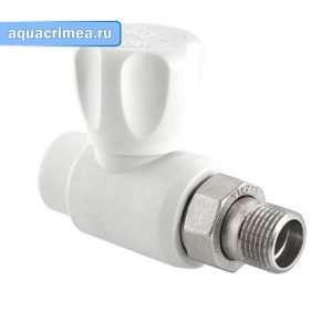 Кран прямой «Valtec» 20х1/2" для радиатора VTp.717.0.02004