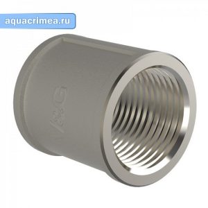 Муфта никель 1 "VALOGIN"