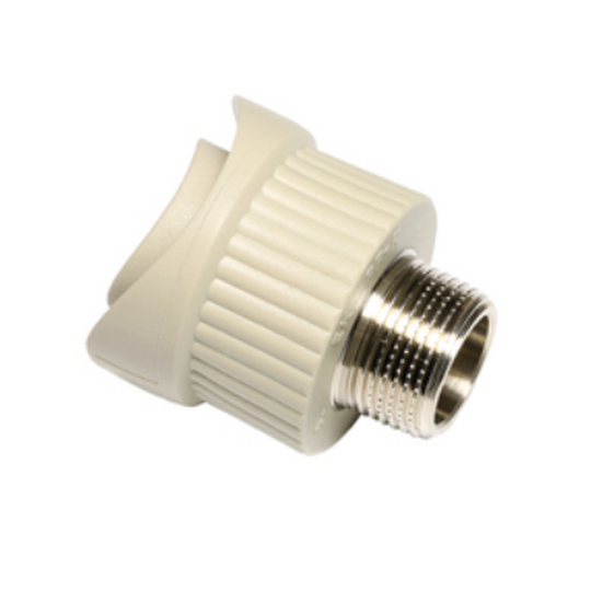 Вварное седло с РН 75х3/4" СЕРОЕ PPR Wavin Ecoplastic
