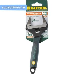 Ключ разводной  KRAFTOOL  SlimWide Ultra 150 / 34 мм