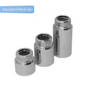 Удлинитель хром «AQUAFIT» ВН 1" 15 мм для удлинения резьбового соединения