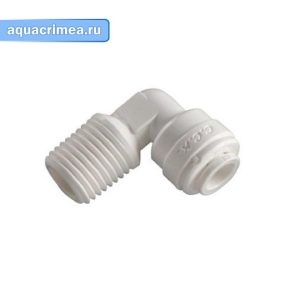 Уголок 3/8" трубка 1/4" резьба