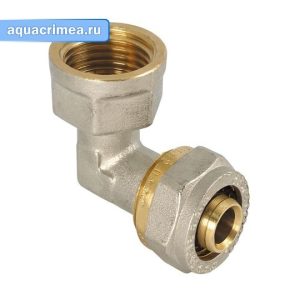 Колено (уголок) 20ммх3/4" для м/пл труб ТСМ (150/10) внутренняя резьба