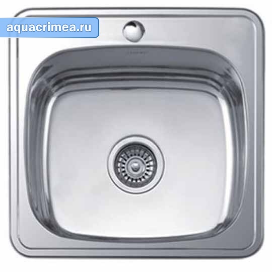 Врезная мойка «ZERIX» Z3838-06-160D (decor)